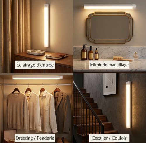 Lumière LED Sous-Meuble à Détecteur de Mouvement